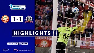 HIGHLIGHTS  Portadown 11 Glenavon [upl. by Tymon]