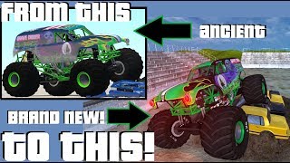 BeamNGDrive Monster Jam Grave Digger History [upl. by Schwing37]