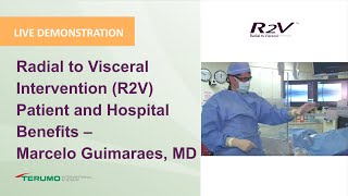 Radial to Visceral Intervention R2V Patient and Hospital Benefits  Terumo Interventional Systems [upl. by Nadiya]