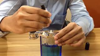 How to Fill or Refill Travel Perfume Atomizer Bangla Tutorial [upl. by Nosreg541]