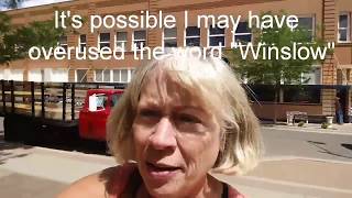 Winslow Arizona part 1 Full time van life [upl. by Oria]