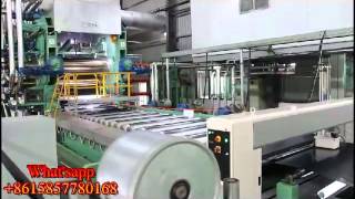 PVC sheet or film calender line [upl. by Ysirhc]