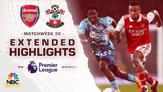 Arsenal v Southampton  PREMIER LEAGUE HIGHLIGHTS  4212023  NBC Sports [upl. by Starobin]