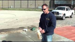 How to apply concrete Water Based Stain [upl. by Nujra]