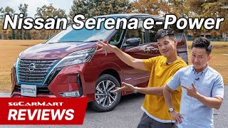 2019 Nissan Serena ePower Hybrid Highway Star  sgCarMart Reviews [upl. by Neelyhtak36]