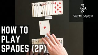 How To Play Spades 2 Player [upl. by Dettmer]