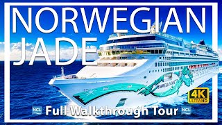 Norwegian Jade  Full Walkthrough Ship Tour  4k Ultra HD  Fully Renovated  Norwegian Cruise Lines [upl. by Ennaid]