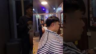 Neck Taper Alignment by facing barbershop hairstyle taperfade [upl. by Danell]