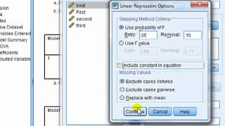 SPSS for newbies K or K1 dummy variables for regression [upl. by Adnowal984]