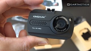 32 Kingmak  TOGUARD Mini Full HD 1080p Car Dash Camera Review  GearTactics [upl. by Enyleuqcaj]