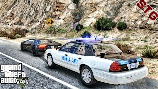 GTA 5 MODS LSPDFR 044 29  VIRGINIA STATE TROOPER CVPI PATROL GTA 5 REAL LIFE PC MOD [upl. by Hestia146]