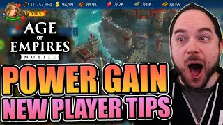 Tricks to Gain Power Fast Age of Empires Mobile Imperial City Capture [upl. by Nairdad]