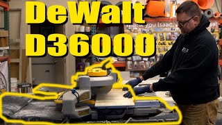 DEWALT D36000 TILE SAW  SHOULD YOU BUY IT [upl. by Laenaj368]