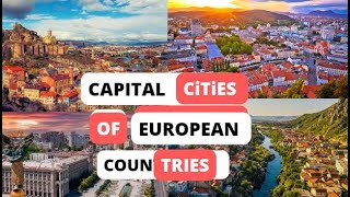 European countries and their capitals  video 37  PROTECH data [upl. by Jamila]