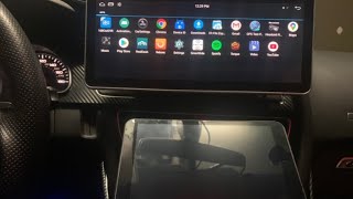 RSNAV S2S3 Tesla screen for Audi Full review  It’s a computer in your car [upl. by Htur]