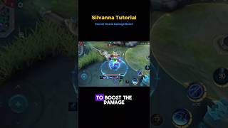 Silvanna Tutorial ✅✅  Secret Build Silvanna  mlbb Highest damage fighter mlbbsilvanna mlbbshorts [upl. by Lorenzo]