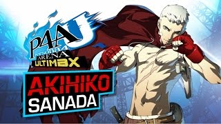 Persona 4 Arena Ultimax Akihiko [upl. by Reffotsirk908]