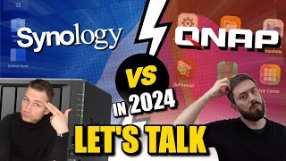 Synology vs QNAP in 2024  LETS TALK NAS [upl. by Ydaf]