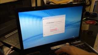 How to ║ Restore Reset a Toshiba Satellite to Factory Settings ║ Windows 7 [upl. by Dnomzed94]