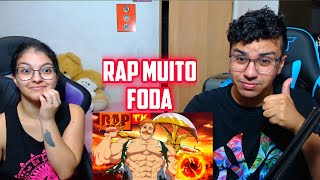 REAGIMOS AO Rap do Escanor  Extermínio Solar  TK RAPS [upl. by Ravahs898]