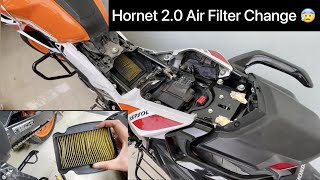 Hornet 20 2022 Model Air Filter Change [upl. by Ntisuj]