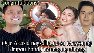 🔴OGIE ALCASID NAGSALITA NA SA RELASYONG KIMPAU AT HANDA NA MAGING NINONG SA KASAL [upl. by Greyson]