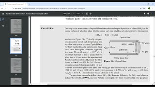 Mass Transfer  Diffusivity and Diffusion Coefficient for solids liquids and gases Chapter 1 [upl. by Gertrudis]