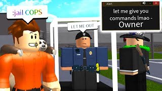 This Owner SHOULDNT Have Given Me Admin Commands Roblox [upl. by Ahtivak]