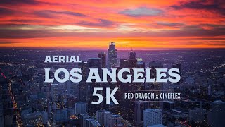 5K Aerial over Los Angeles with Cineflex and RED Dragon [upl. by Sandstrom]