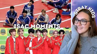 First Time Reacting to Stray Kids ISAC Moments SKZ Reaction [upl. by Gellman]