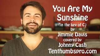 You Are My Sunshine  Easy Beginner Ukulele Song  How to play Ukulele Great First Song Tutorial [upl. by Sixla942]