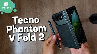 Tecno Phantom V Fold 2  Unboxing en español [upl. by Cherrita367]