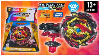 BULLET IS BACK NEW Venom Devolos D5 BeyBattle Burst Rise B145T Review Test Battles [upl. by Aceissej]