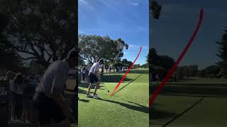 Jason Kokrak’s Superb Tee Shot at Liv Golf Adelaide [upl. by Netnerb]