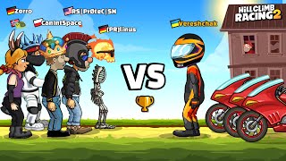 Hill Climb Racing 2  Vereshchak VS Linus Zorro Protect CanInToSpace Turtle  Gameplay [upl. by Etnaled]