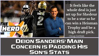 Deion Sanders Main Concern is Padding His Son Shedeurs Stats Not Getting Better as a Team [upl. by Bahr]