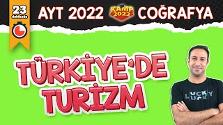 Türkiye’de Turizm  AYT Coğrafya Kamp2022 [upl. by Neala]