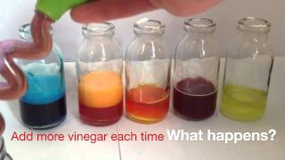 Baking Soda and Vinegar Reaction [upl. by Jelle]