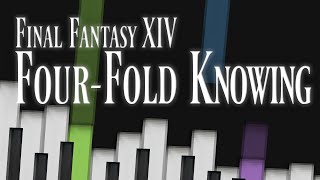 FFXIV Shadowbringers Four Fold Knowing  Full MIDI Download [upl. by Anawak]