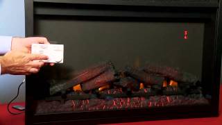 ClassicFlame 36quot Traditional Builder Box Electric Fireplace Insert 36EB110GRT [upl. by Nylasor341]