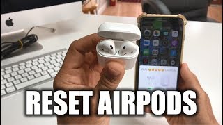 How To Reset your Apple AirPods  Hard Reset [upl. by Arlon140]