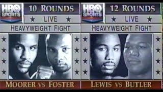 MoorerLewis Doubleheader ENTIRE HBO PROGRAM [upl. by Betthezul634]