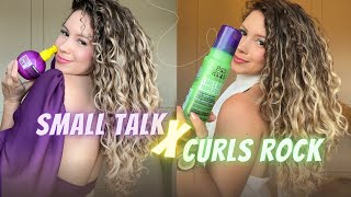 Small Talk x Curls Rock Bed head QUAL A DIFERENÇA ENTRE ELES [upl. by Raskin]