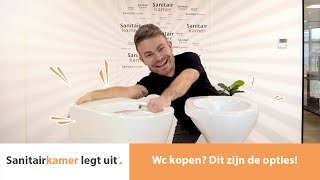 Wc kopen Dit zijn de opties  Sanitairkamernl [upl. by Gittle]