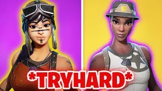 TOP 15 TRYHARD Skins in FORTNITE Pro Spieler  Fortnite Season 8 [upl. by Lobell]