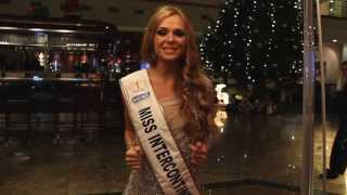 Miss Intercontinental 2013 Ekaterina Plekhova of Russia greets everyone Missosology [upl. by Rats]