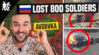 Russia Lost 800 Soldiers Today  Ukrainian War Update [upl. by Ahseryt]