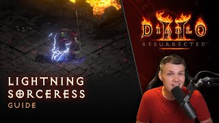 Diablo II Resurrected  Lightning Sorceress Cách Build [upl. by Solley892]