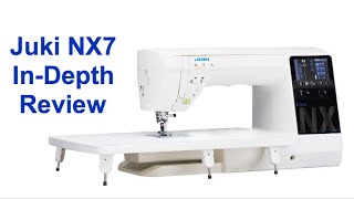 The New Juki HZLNX7 Sewing Machine InDepth Review [upl. by Vinita]