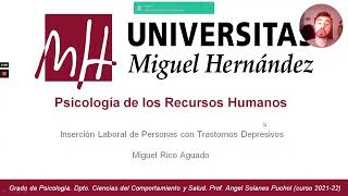 Reinserción laboral para personas con trastornos depresivos [upl. by Remlap987]